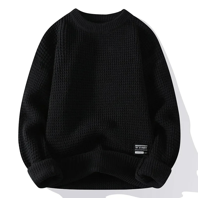 Sebastian – Sweter premium o strukturze plastra miodu