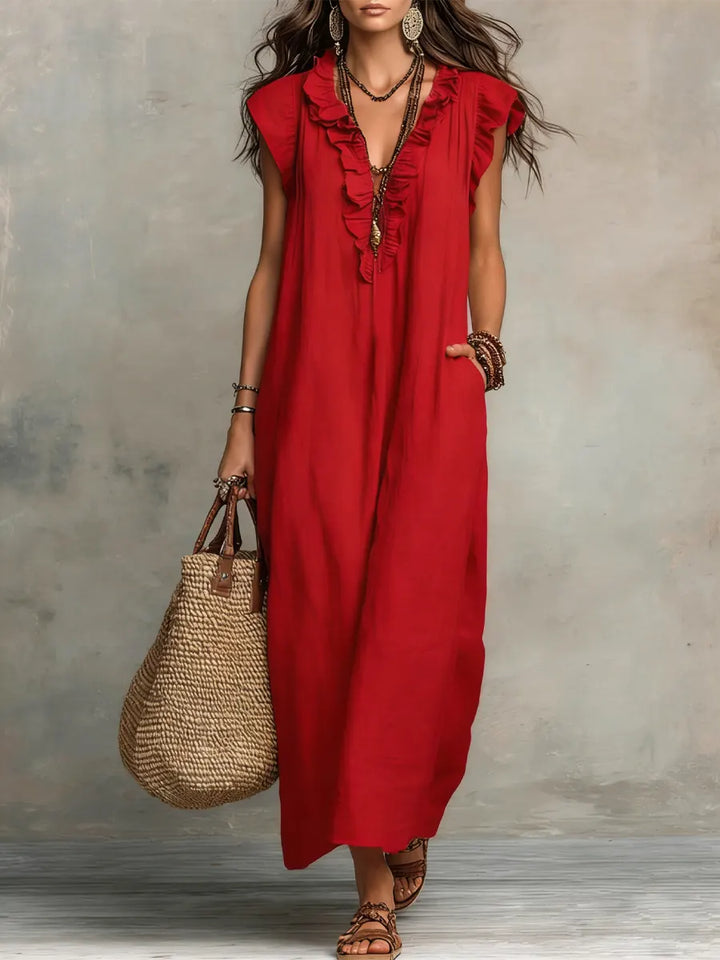 Sukienka Julia™ — Zwiewna sukienka maxi w stylu boho