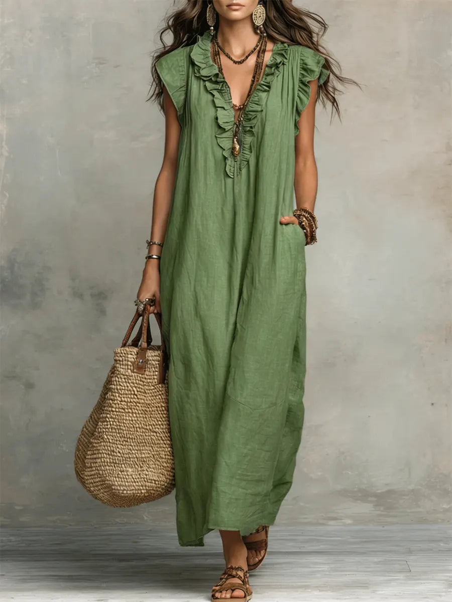 Sukienka Julia™ — Zwiewna sukienka maxi w stylu boho