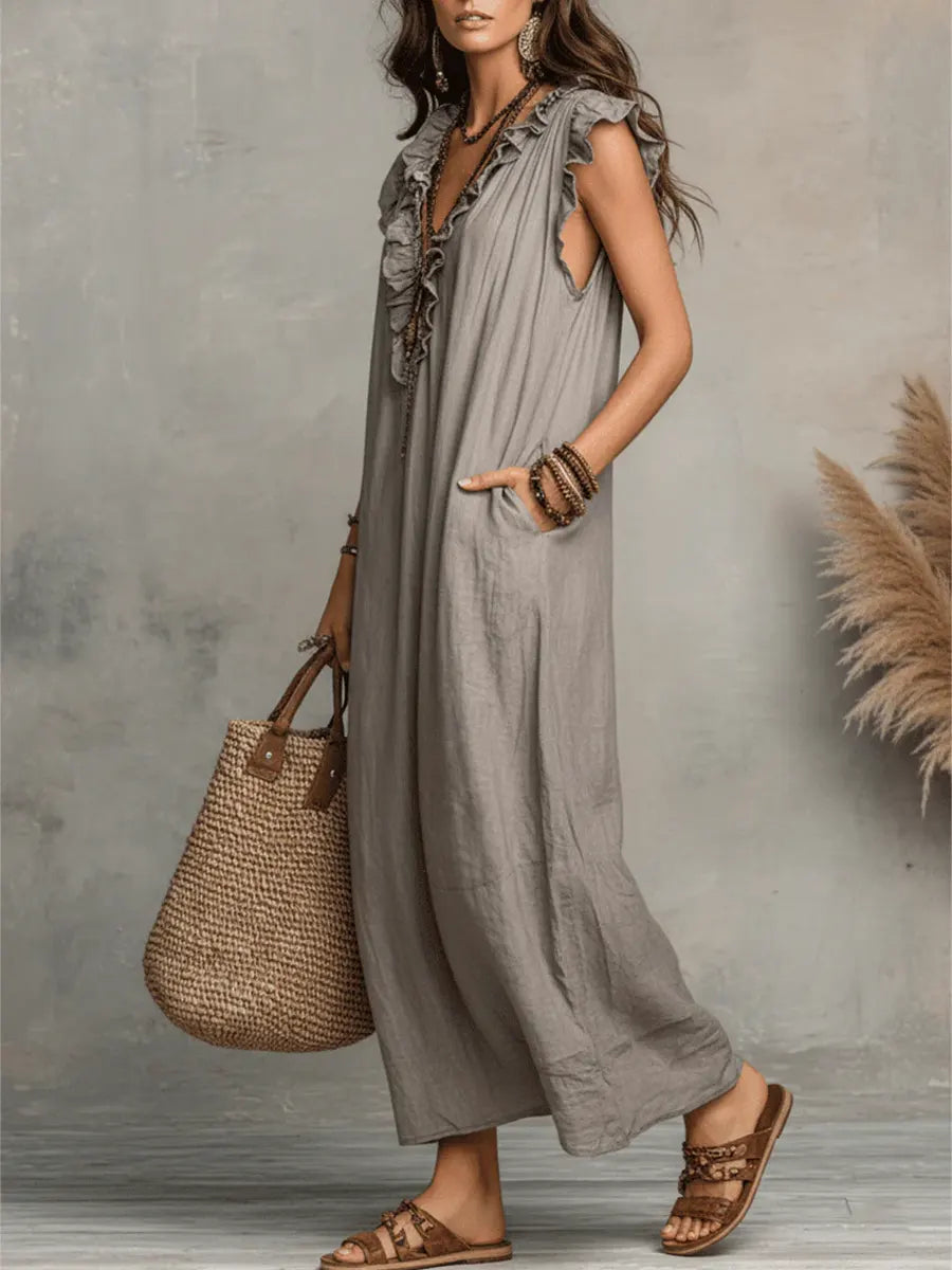 Sukienka Julia™ — Zwiewna sukienka maxi w stylu boho