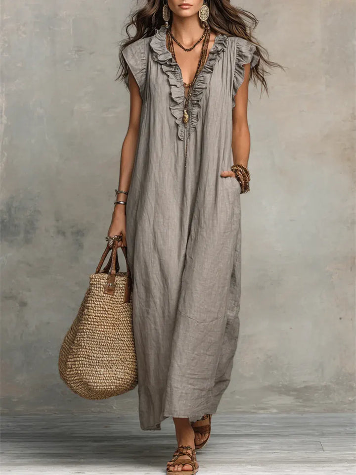 Sukienka Julia™ — Zwiewna sukienka maxi w stylu boho